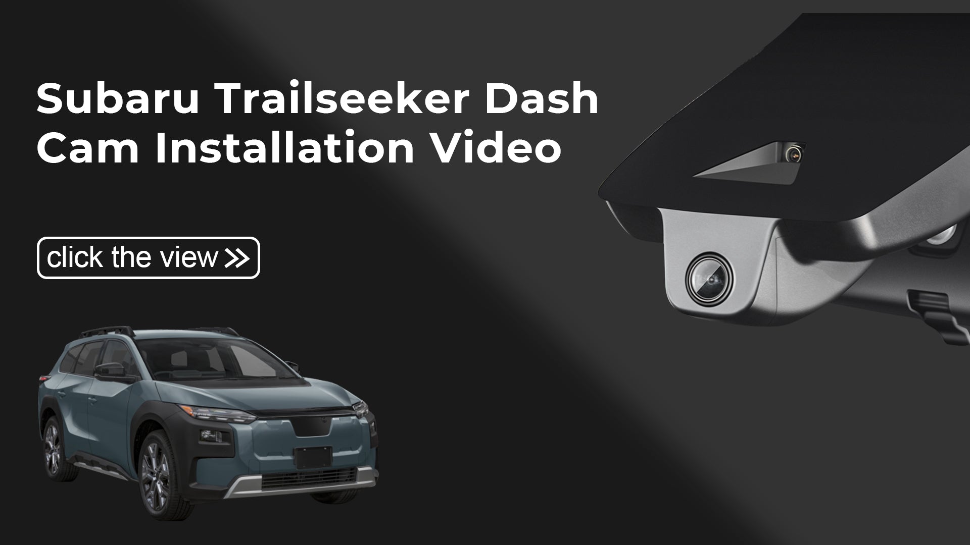 Charger la vidéo : Mangoal 4K Front & Rear 2K 2 Channel HDR Dash Cam, Dual STARVIS 2 for Subaru Trailseeker 2026