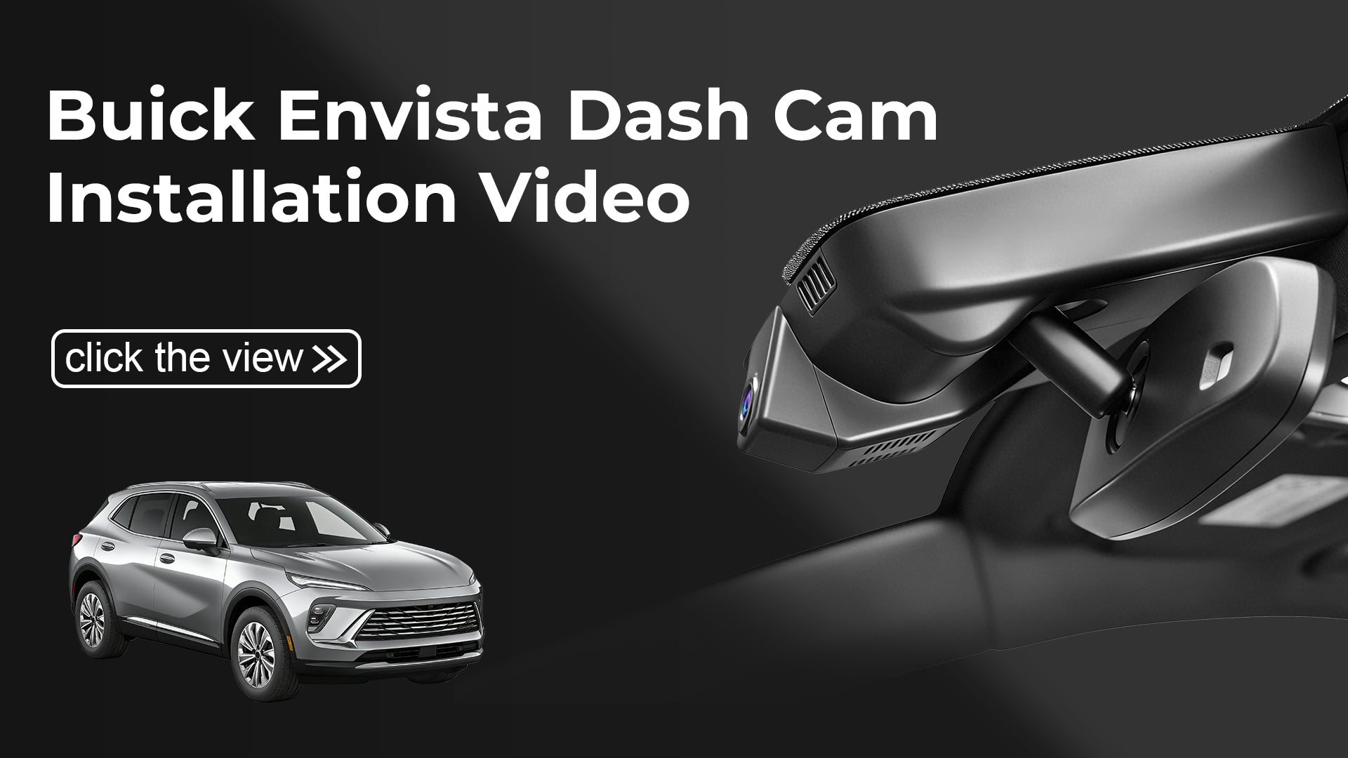 Charger la vidéo : Mangoal Front 4K HDR Dash Cam STARVIS 2 for Buick Envista 2024 2025 2026