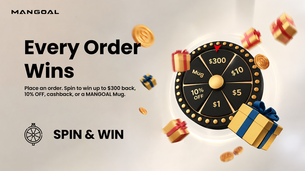 Win Your Entire Order For Free (Up to $300): Our Anniversary Spin is Live!