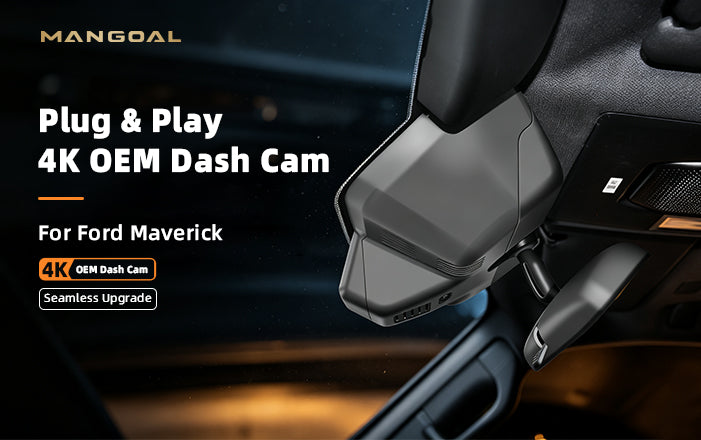 MANGOAL OEM-Style Dash Cam for LC250: Trail-Ready 4K, Zero Clutter