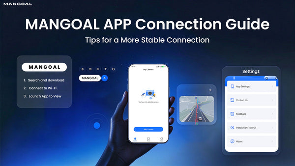 MANGOAL Dash Cam App Connection Guide & Wi-Fi Setup