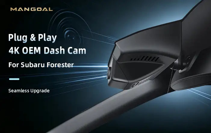 MANGOAL OEM-Style Dash Cam for Subaru Forester: 4K That Actually Holds Up