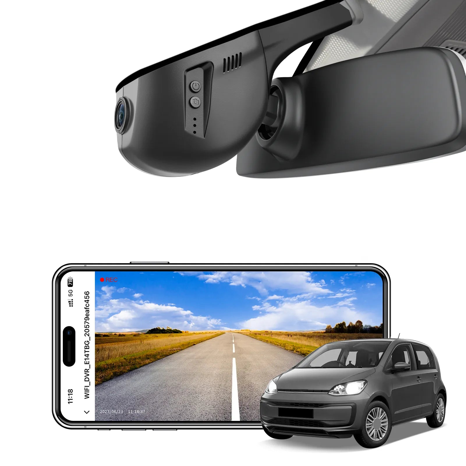 VolksWagen up! & E-up Black STARVIS 2