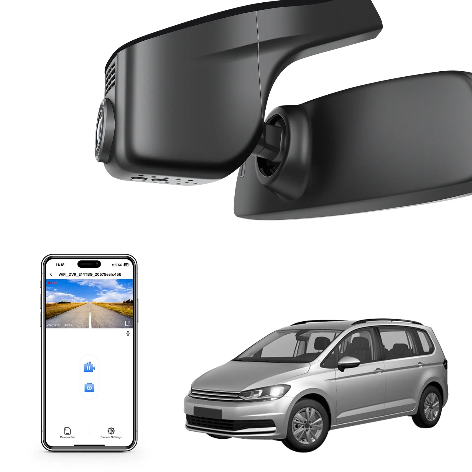 Volkswagen Touran Black STARVIS 2