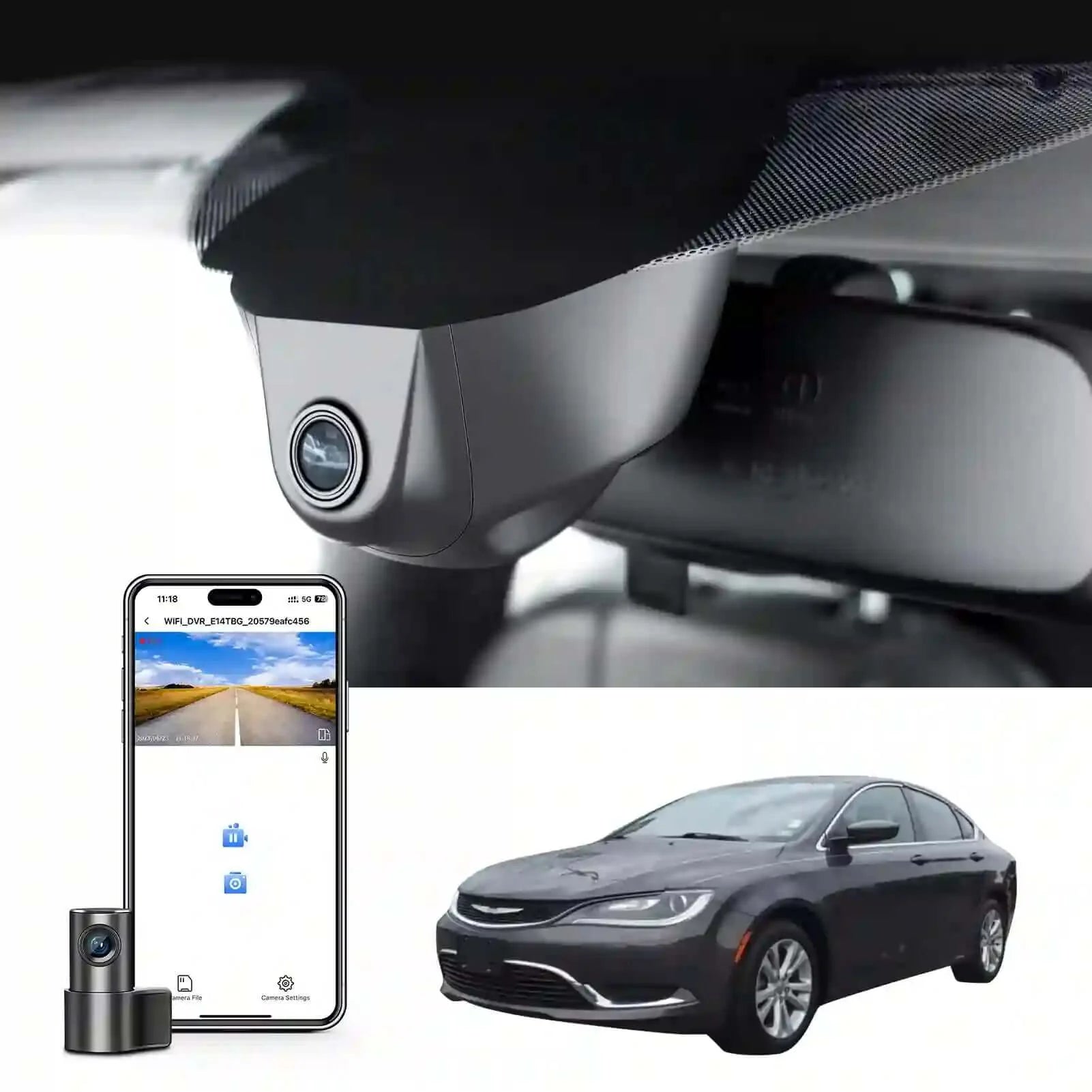 Chrysler 200 STARVIS 2 IMX678 4K IMX675 2K HDR