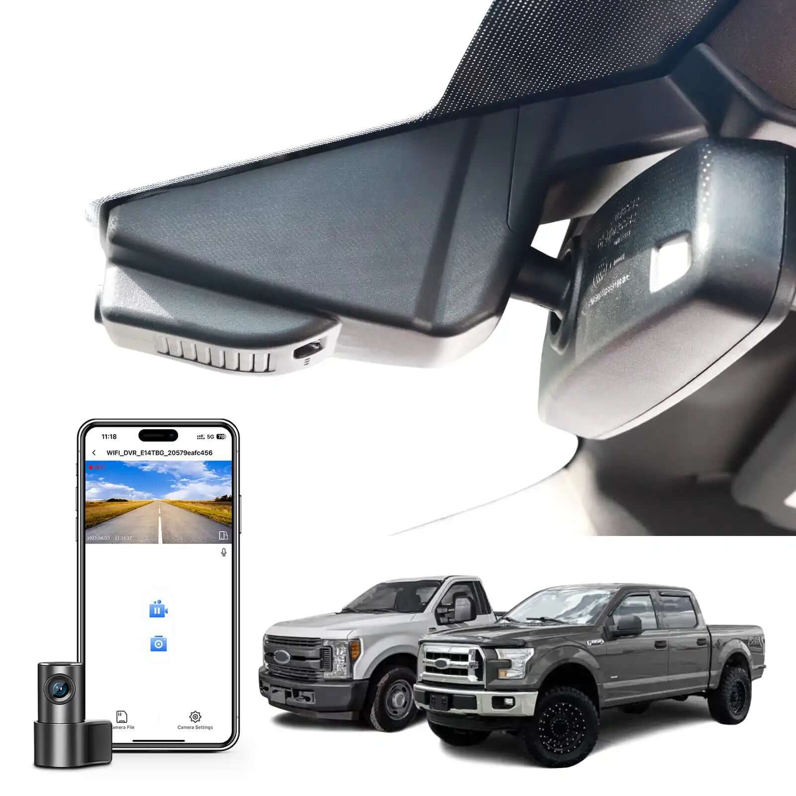 mangoal dash cam for Ford F Series