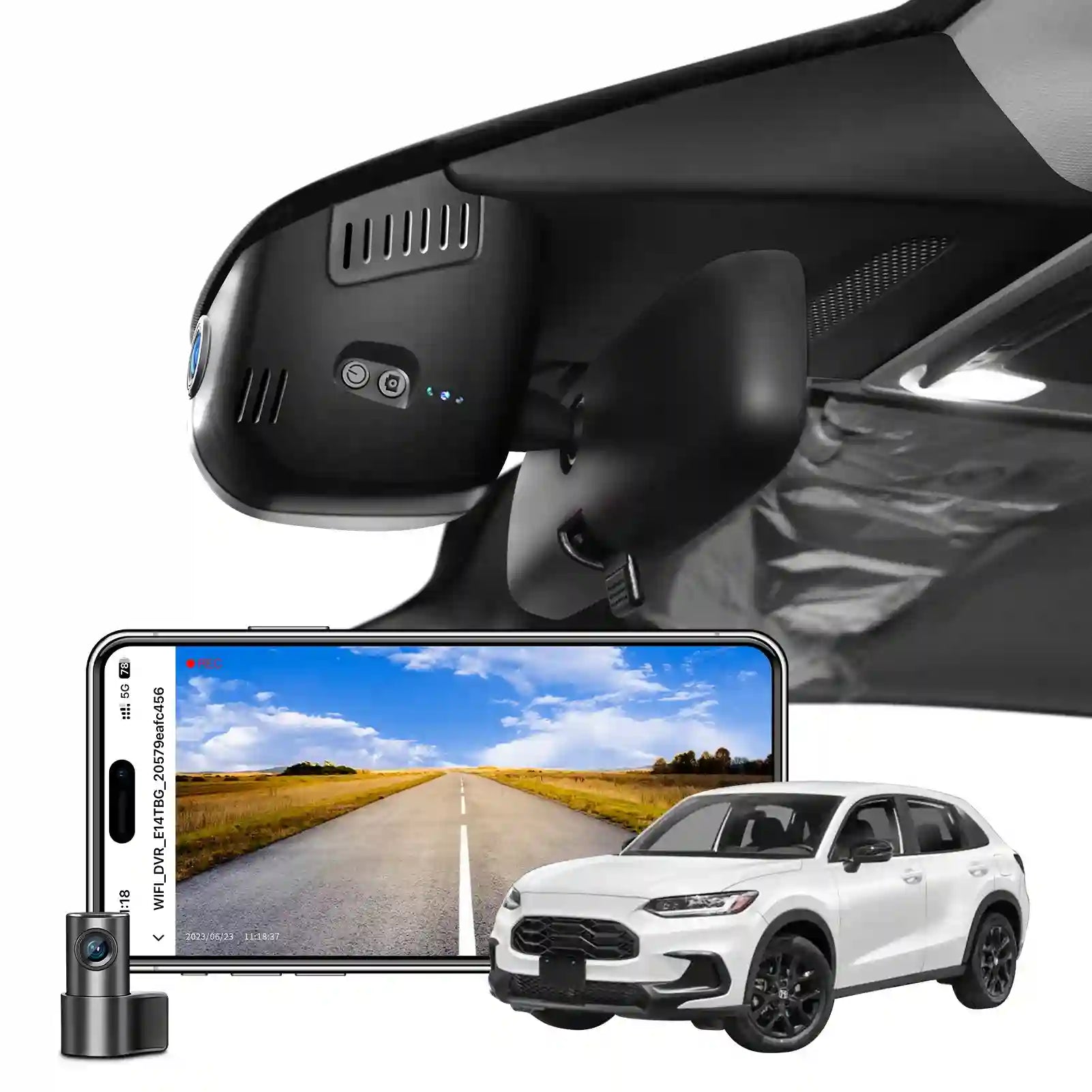 Mangoal Honda HRV dash cam 