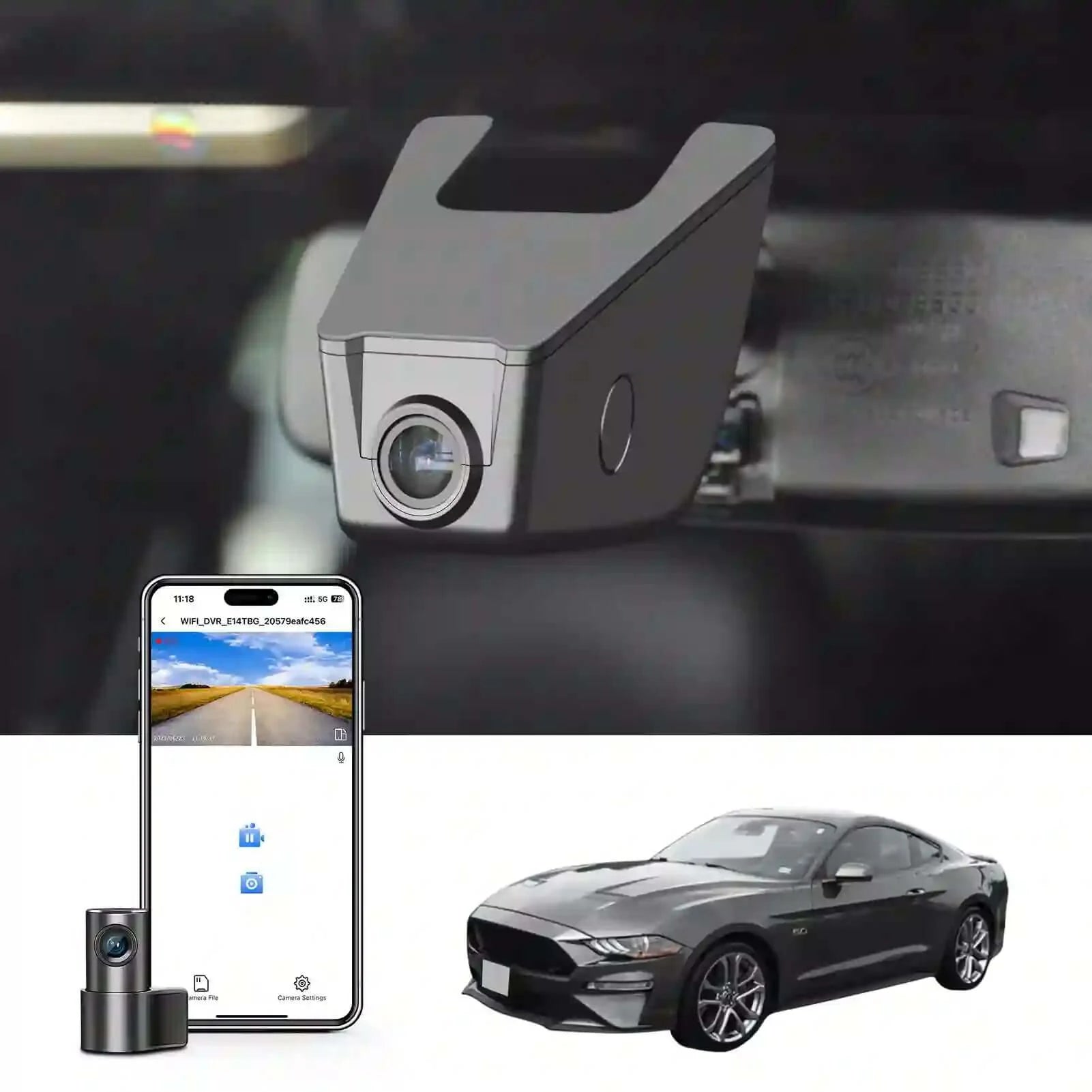 Ford Mustang STARVIS 2 IMX678 4K IMX675 2K HDR