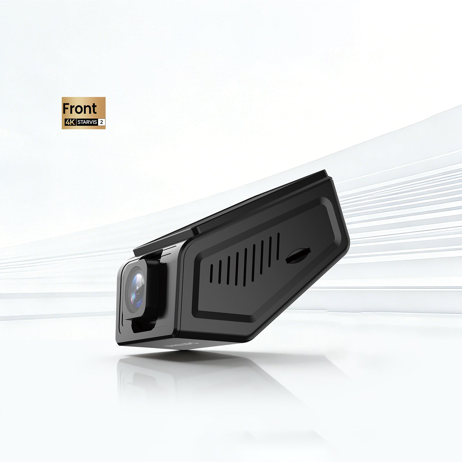 Mangoal Caméra de tableau de bord avant 4K et arrière 1080p pour Ford F150 2013-2024 F250/F350 Super Duty 2015-2024 XLT Lariat King Ranch Tremor Raptor Limited Platinum (modèle B), application et WiFi gratuits, carte 128 Go
