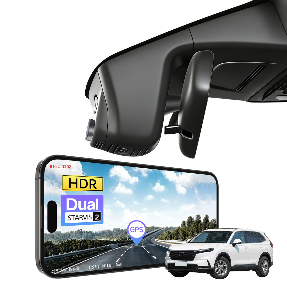 MANGOAL Honda CR-V and Hybrid Model B dash cam