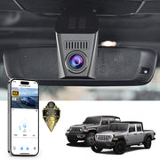 MANGOAL Dash Cam (GPS Included) for Jeep Gladiator JT 2018–2023 & Wrangler JL 2018–2023