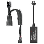 Mangoal Dash Cam Power Adapter for Land Rover & Jaguar with 8-Pin Auto-Dimming Connector (Model A) – Hidden Cable Kit for GPS Radar Mirror Camera, Plug & Play, Easy to Install