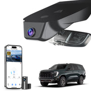 Mangoal Front 4K & Rear 2K HDR Dash Cam, Dual STARVIS 2, for GMC Yukon, Yukon XL 2023-2026 (Model A)