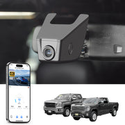 Mangoal Front 4K HDR Dash Cam STARVIS 2 for GMC Sierra Select 1500 2014-2021, Select 2500/3500 HD 2015-2023 (Model E)
