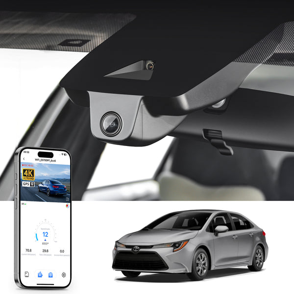 Mangoal HDR Dash Cam STARVIS 2 for Toyota Corolla & Hybrid 2023-2026 (Model A)