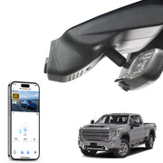 Mangoal Front 4K HDR Dash Cam STARVIS 2 for GMC Sierra 1500 2022-2026, 2500 HD/3500 HD 2024-2026 (Model C)