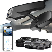 Mangoal Front 4K HDR Dash Cam STARVIS 2 for GMC Sierra 1500 /1500 Limited/2500 HD /3500 HD (Model B)