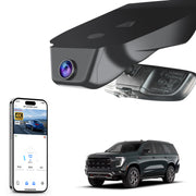 Mangoal Front 4K HDR Dash Cam STARVIS 2 for GMC Yukon, Yukon XL 2023-2026 (Model A)