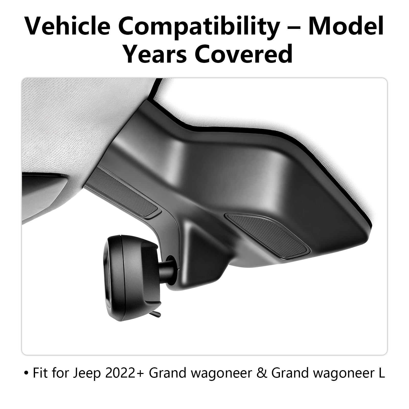 Mangoal Dash Cam for Jeep Grand Wagoneer & Grand Wagoneer L 2022-2026