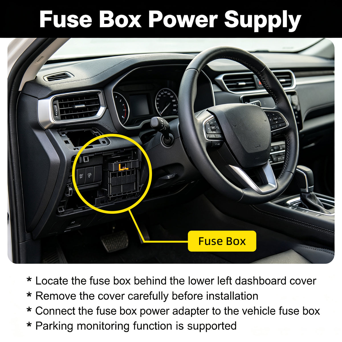 MANGOAL Dash Cam for Ford 1st Gen Maverick 2025 2026 (Model B)