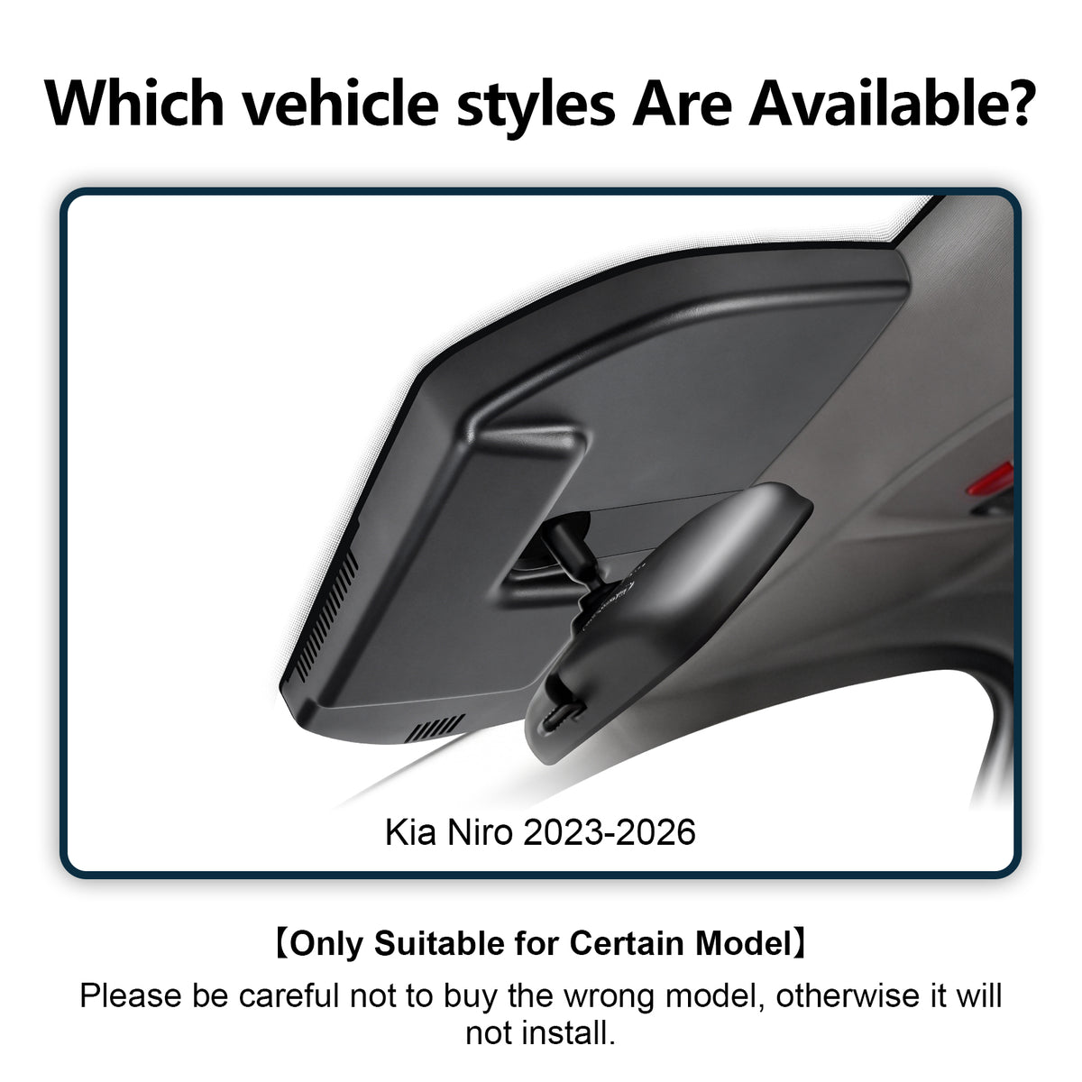 MANGOAL Dash Cam for Kia Niro 2023-2026