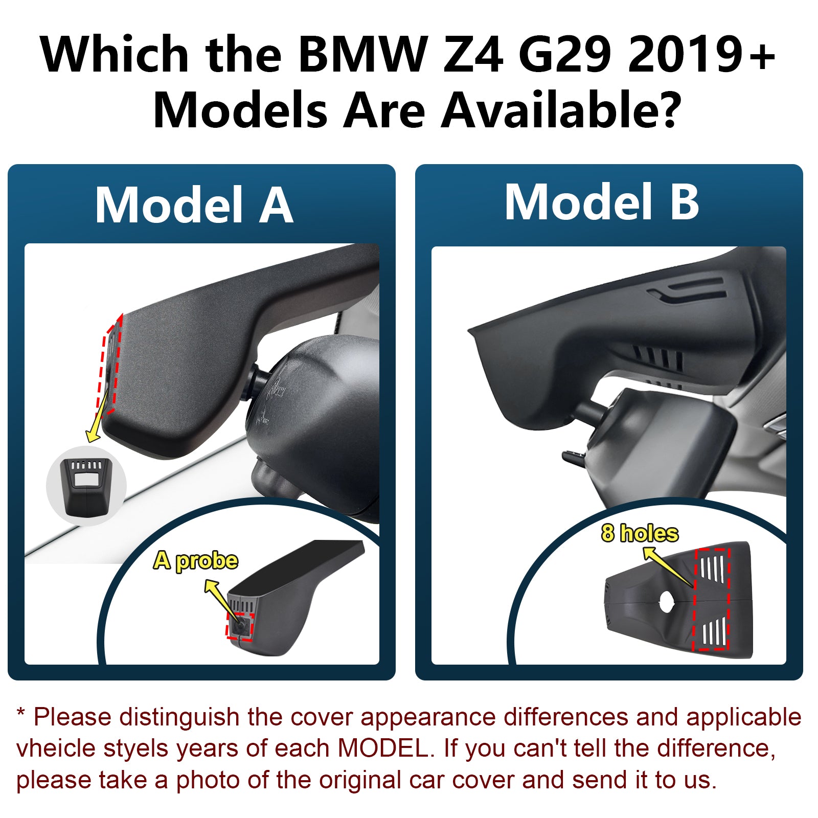 Mangoal Dash Cam for BMW Z4 G29 2019-2026 (Model B)