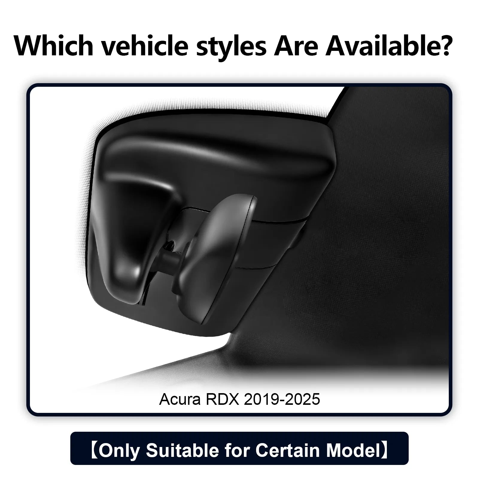 Mangoal Front 4K HDR Dash Cam STARVIS 2 for Acura RDX 2019-2025(Black)