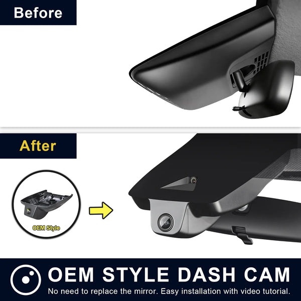 Mangoal 4K Dash Cam for Toyota Corolla Gen12 E210 2023-2026 (Model A)