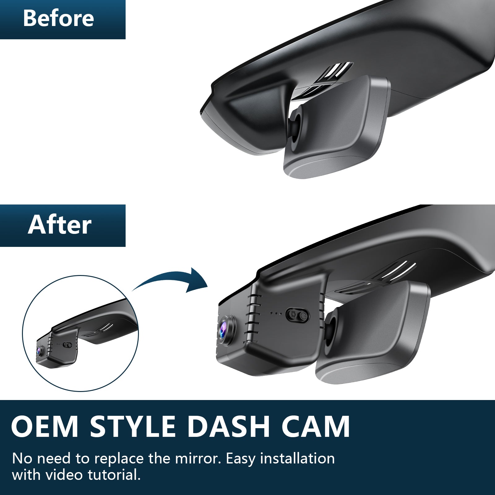Mangoal Front 4K & Rear 2K HDR Dash Cam, Dual STARVIS 2, for Mazda All-New Gen3 KM CX-5 2026