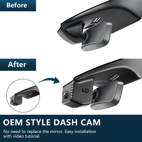 Mangoal Front 4K HDR Dash Cam STARVIS 2 for Mazda All-New Gen3 KM CX-5 2026