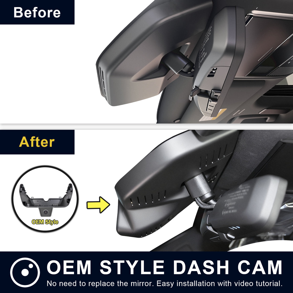 MANGOAL Dash Cam for Lexus LX 600 & LX 700h 2025-2026 (Model C)