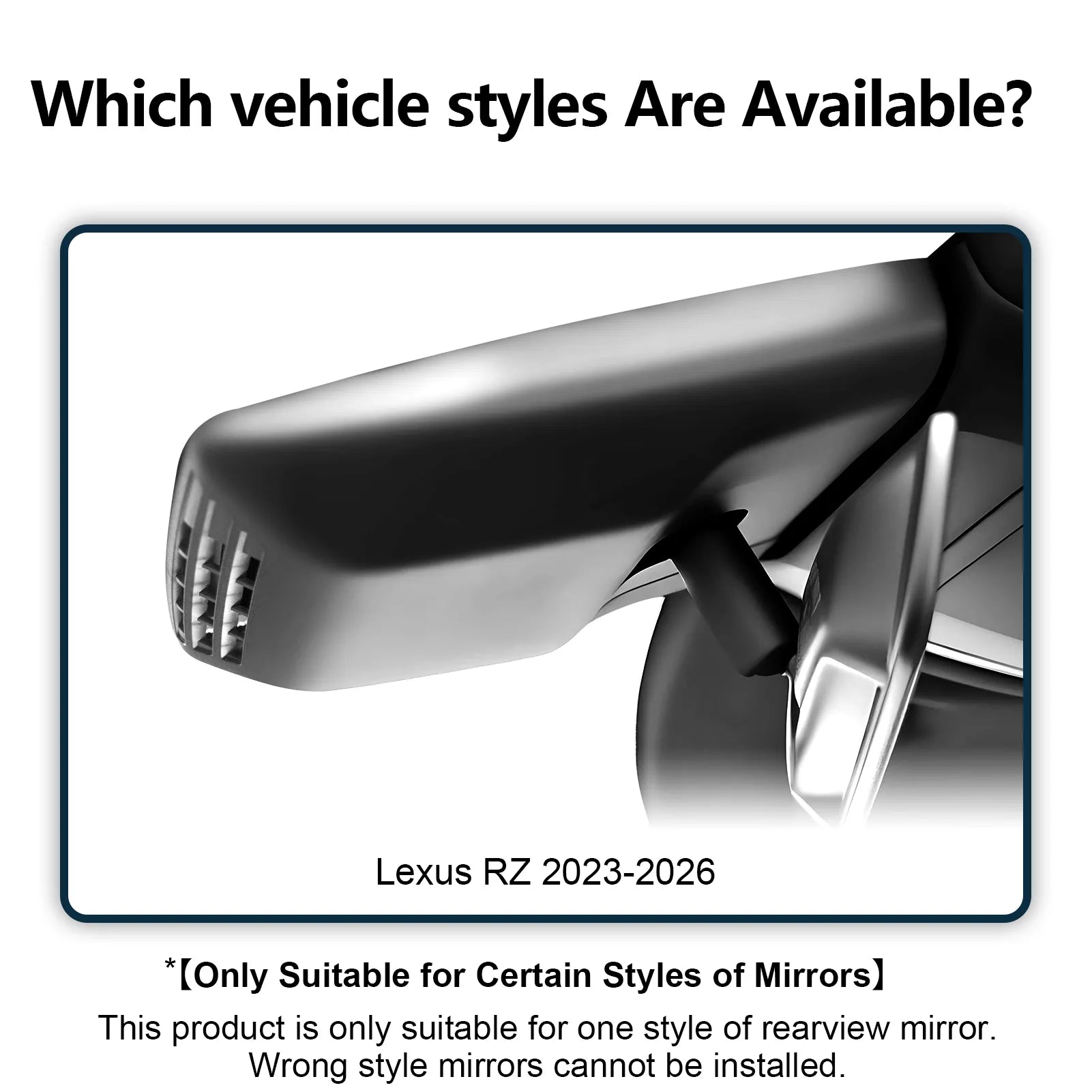 Mangoal Dash Cam for Lexus RZ 2023-2026