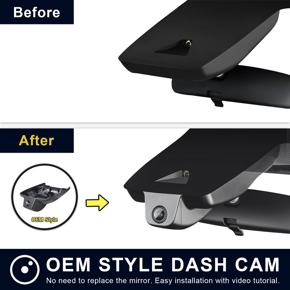 MANGOAL HDR Dash Cam STARVIS 2 for Lexus IS 2017-2025 (Model A)