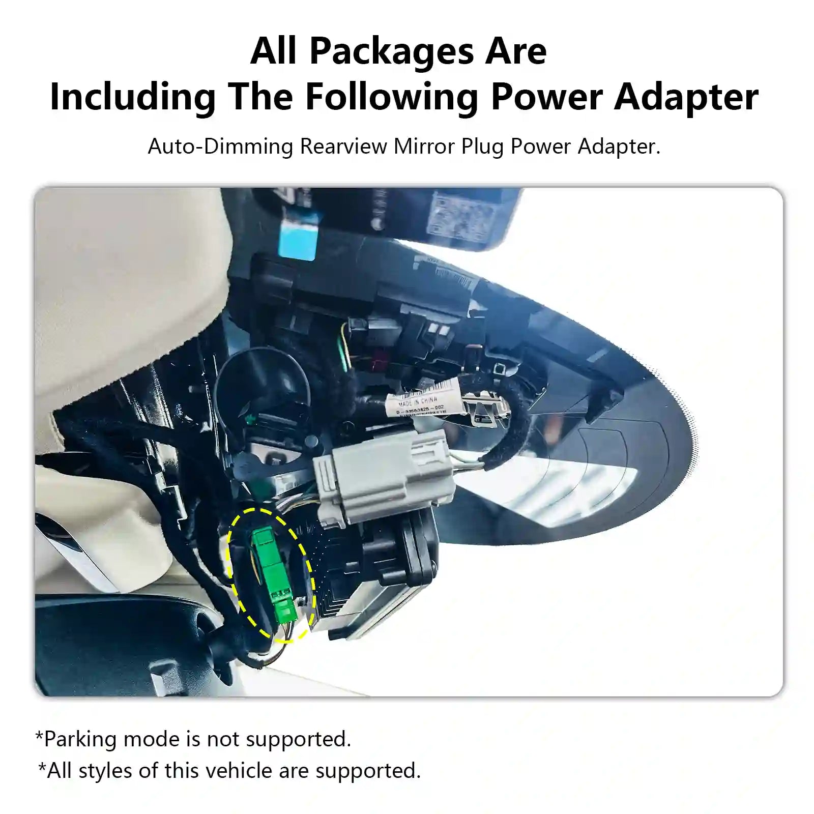 Volvo C40 power adapter 
