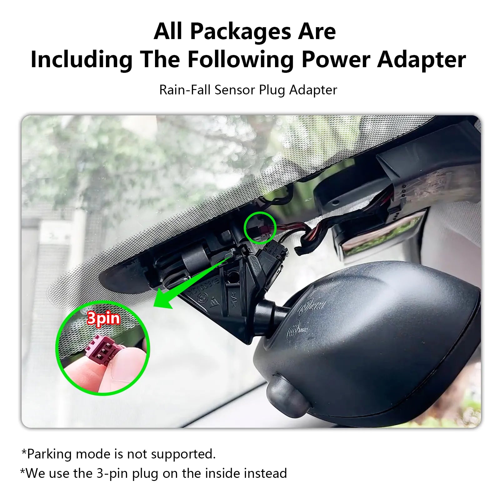 Mangoal Front 4K & Rear 2K HDR Dash Cam, Dual STARVIS 2, for BMW 3-Series Gen6 F30 F31 F34 F35 2012-2018 Select 2019 M3 F80(Model A)
