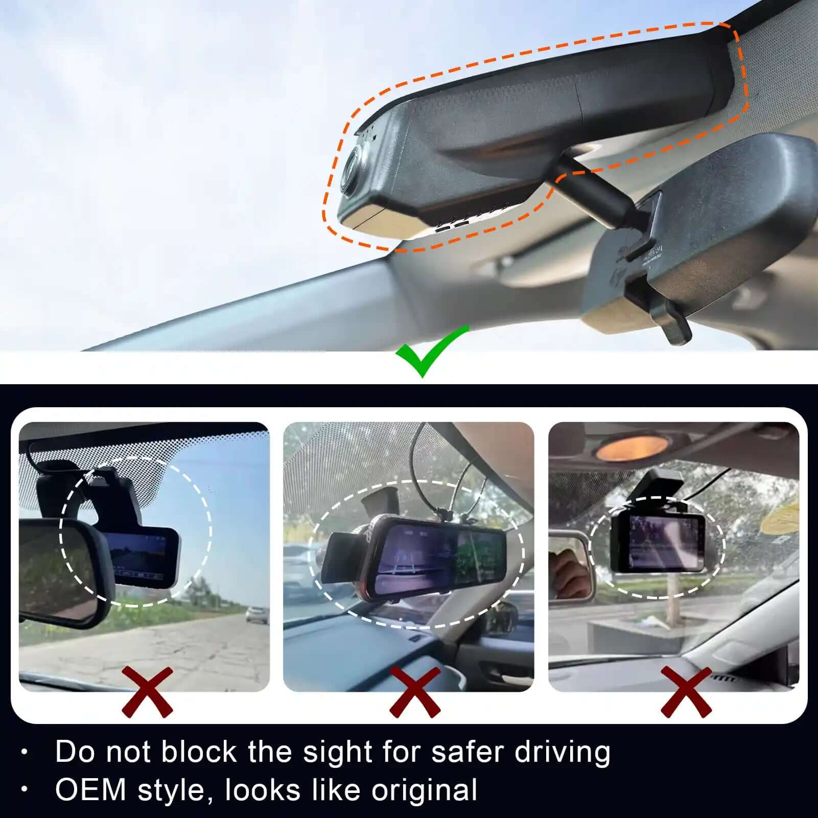 GMC Canyon OEM style dash cam