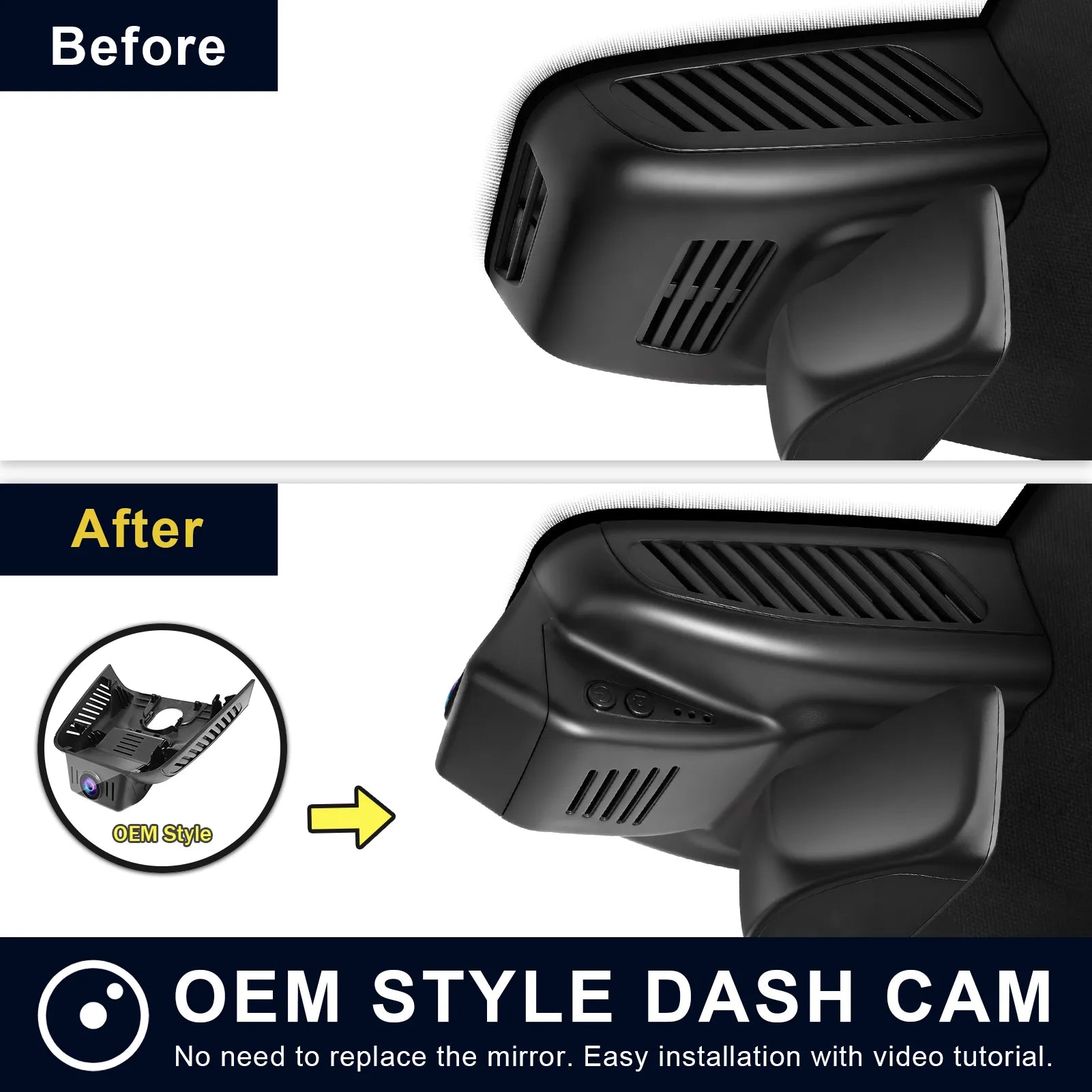 Mangoal Dash Cam for Mercedes-Benz GLB X247 2020-2023(Model A)
