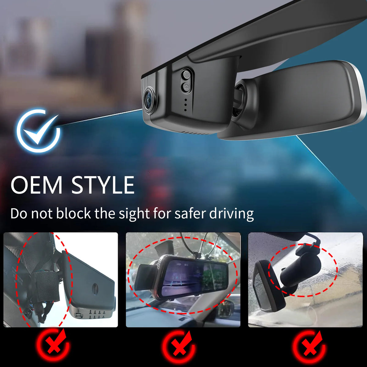 MANGOAL Dash Cam for Volkswagen CC 2012-2017 (Model B)