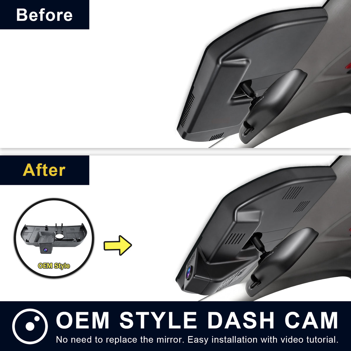 MANGOAL Dash Cam for Kia Niro 2023-2026