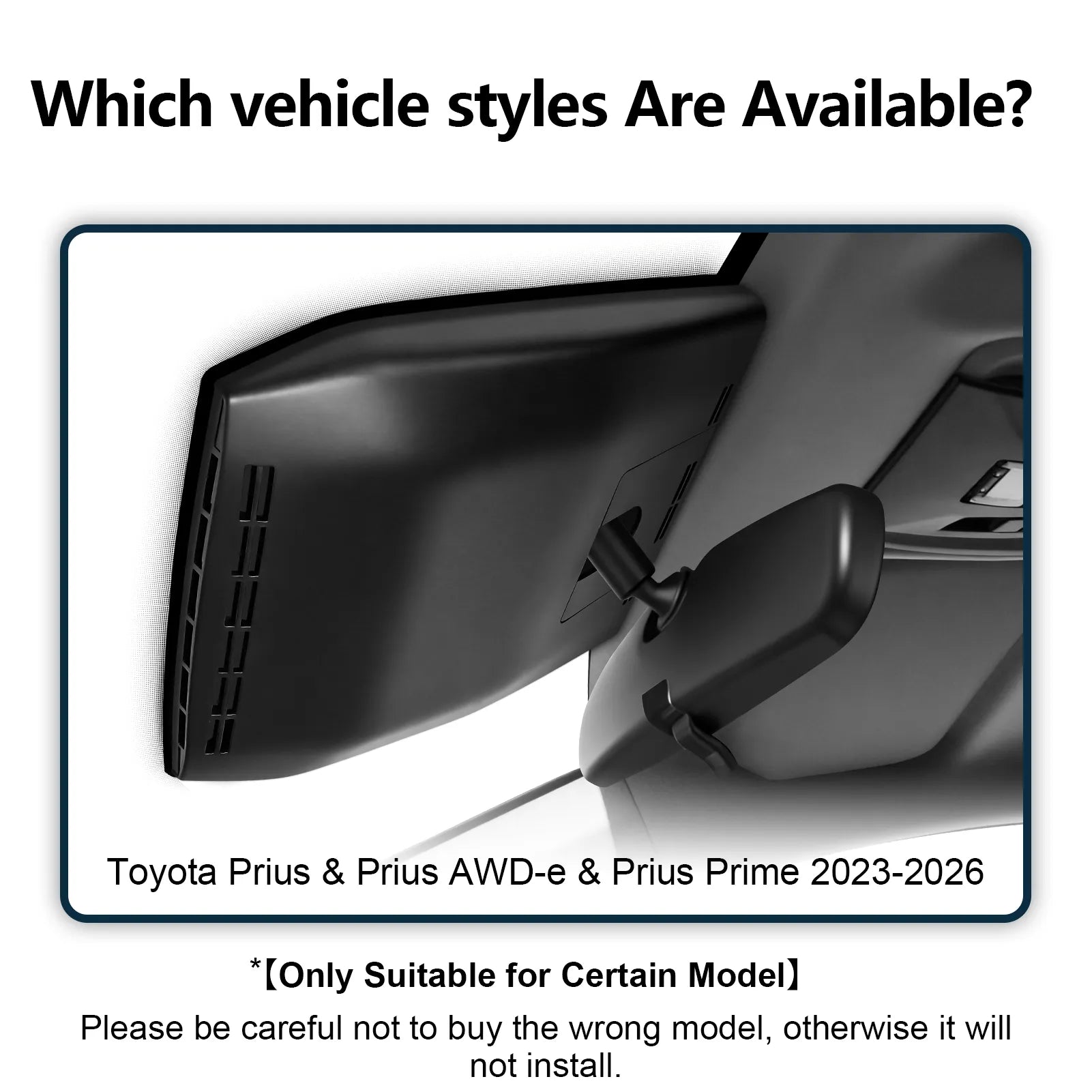 Mangoal Caméra de tableau de bord 4K pour Toyota Camry (modèle A) Gen8 XV70 2021 2022 2023 2024 Hybrid XLE XSE Nightshade TRD V6, look OEM intégré, vidéo UHD 2160P, application et WiFi, application gratuite et carte de 128 Go