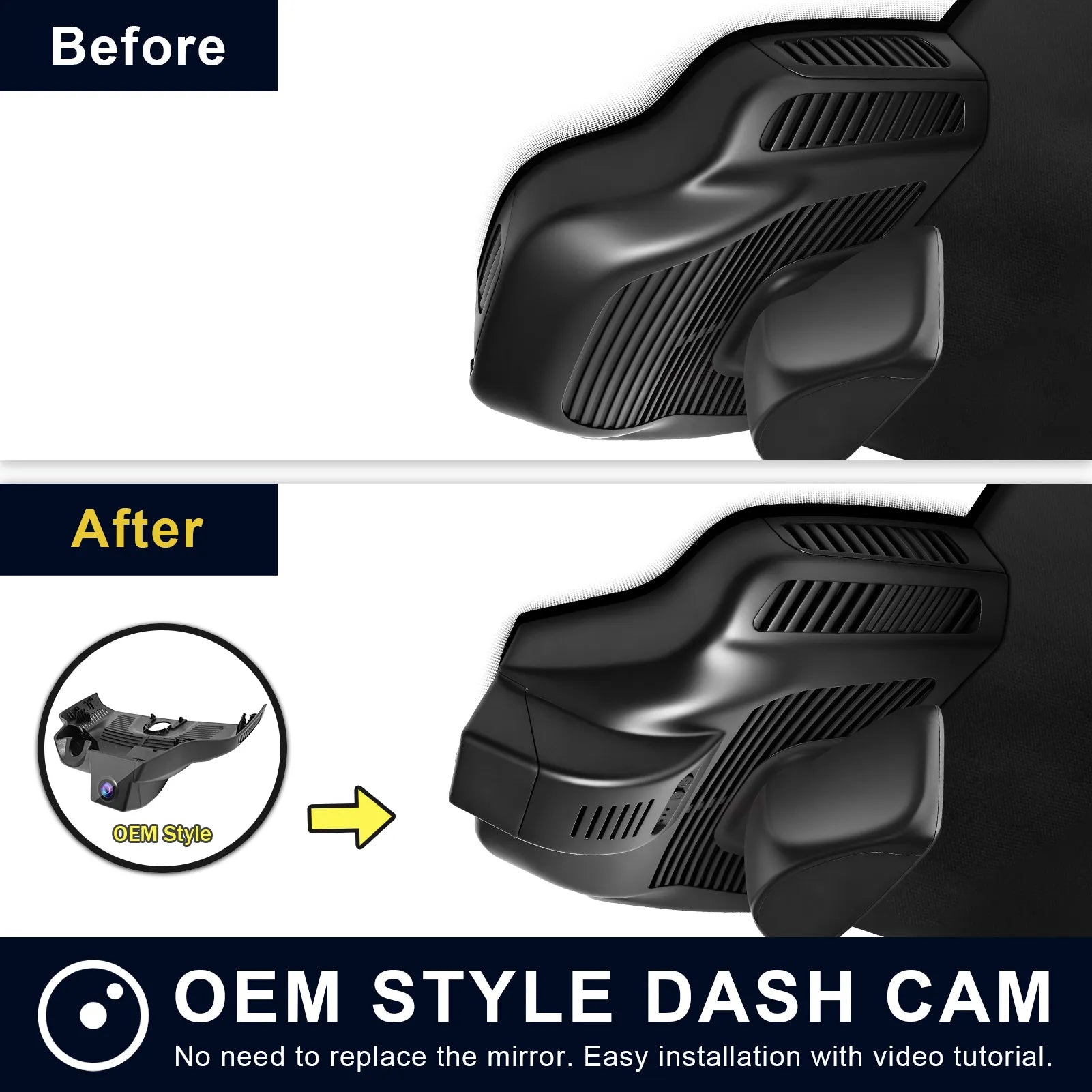 Mangoal Dash Cam for Mercedes-Benz GLB X247 2020-2023(Model C)