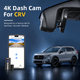 Test3-Mangoal Front 4K HDR Dash Cam STARVIS 2 for CRV 2021-2026