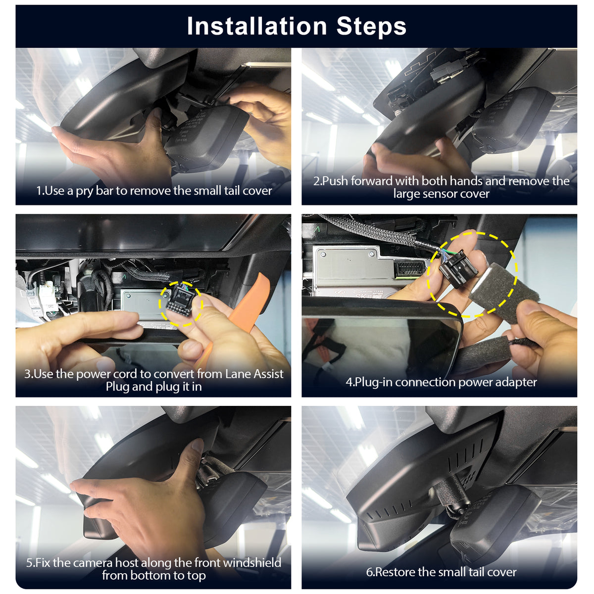 MANGOAL Dash Cam for Lexus LX 600 & LX 500d 2022-2024 (Model B)