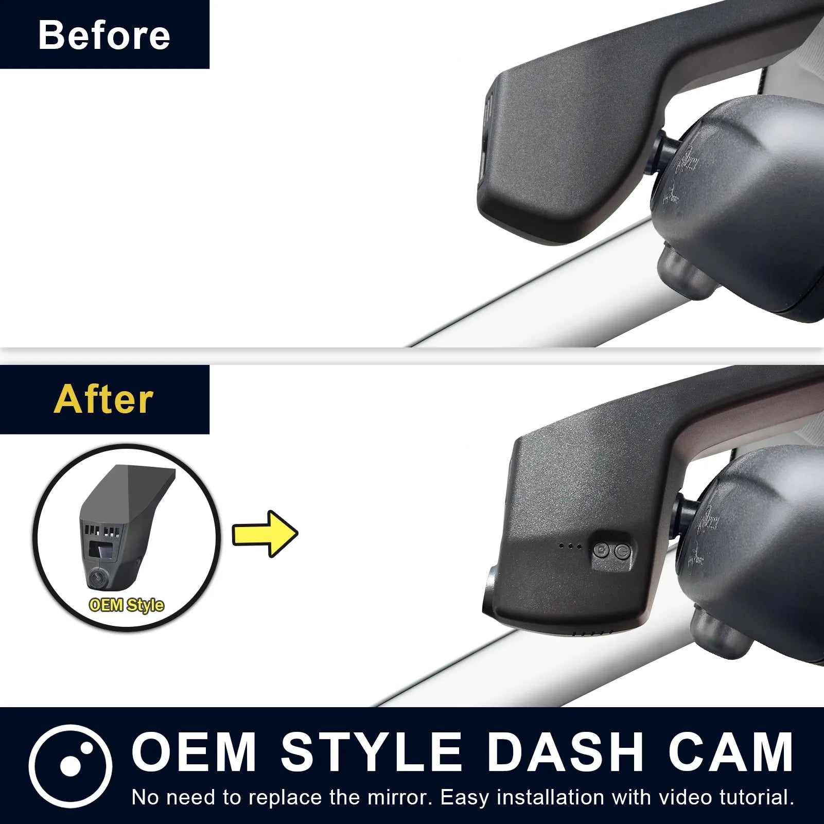 Mangoal Front 4K & Rear 2K HDR Dash Cam, Dual STARVIS 2, for BMW Z4 G29 2019-2026(Model A)