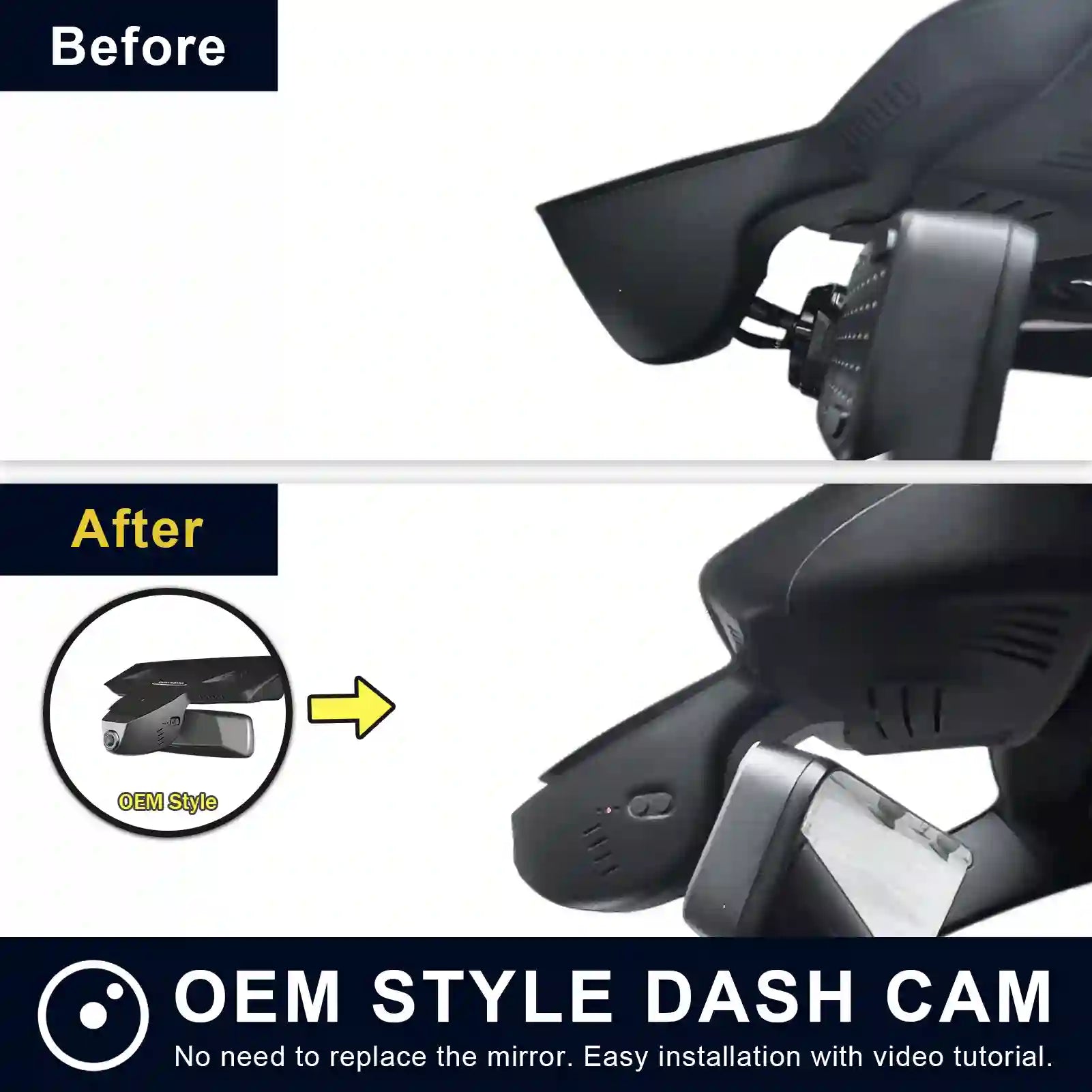 BMW X4 gen-2 Mod-B dash camera
