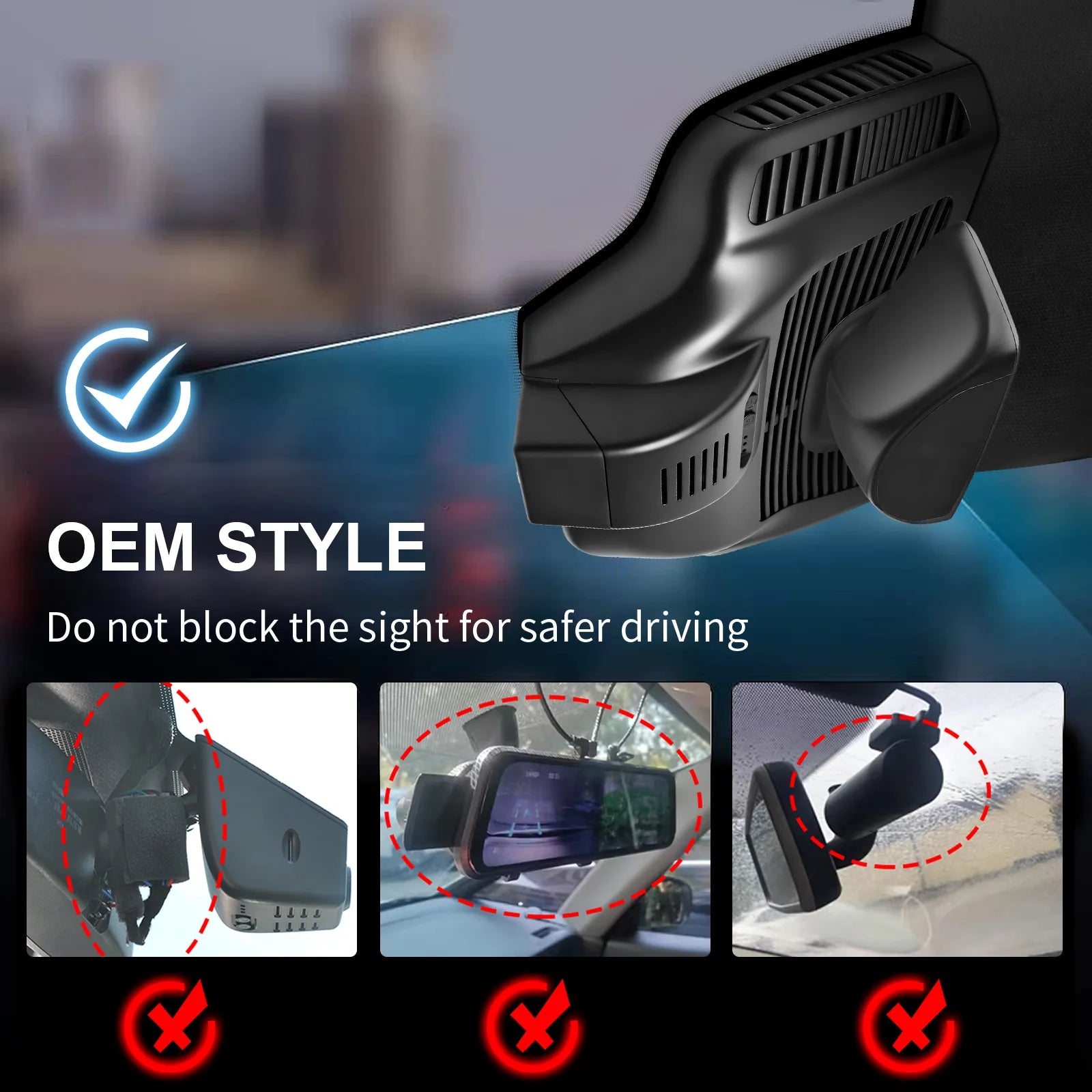 Mangoal Dash Cam for Mercedes-Benz GLB X247 2020-2023(Model C)