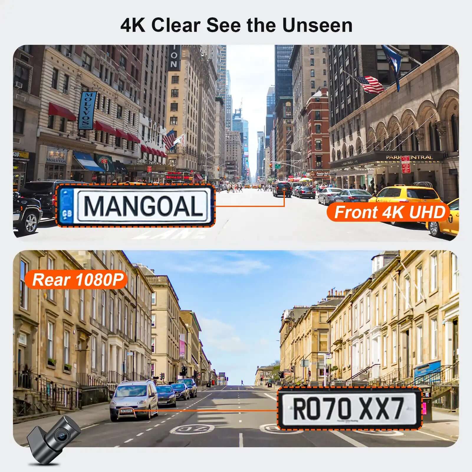dual cam 4k clear vision 