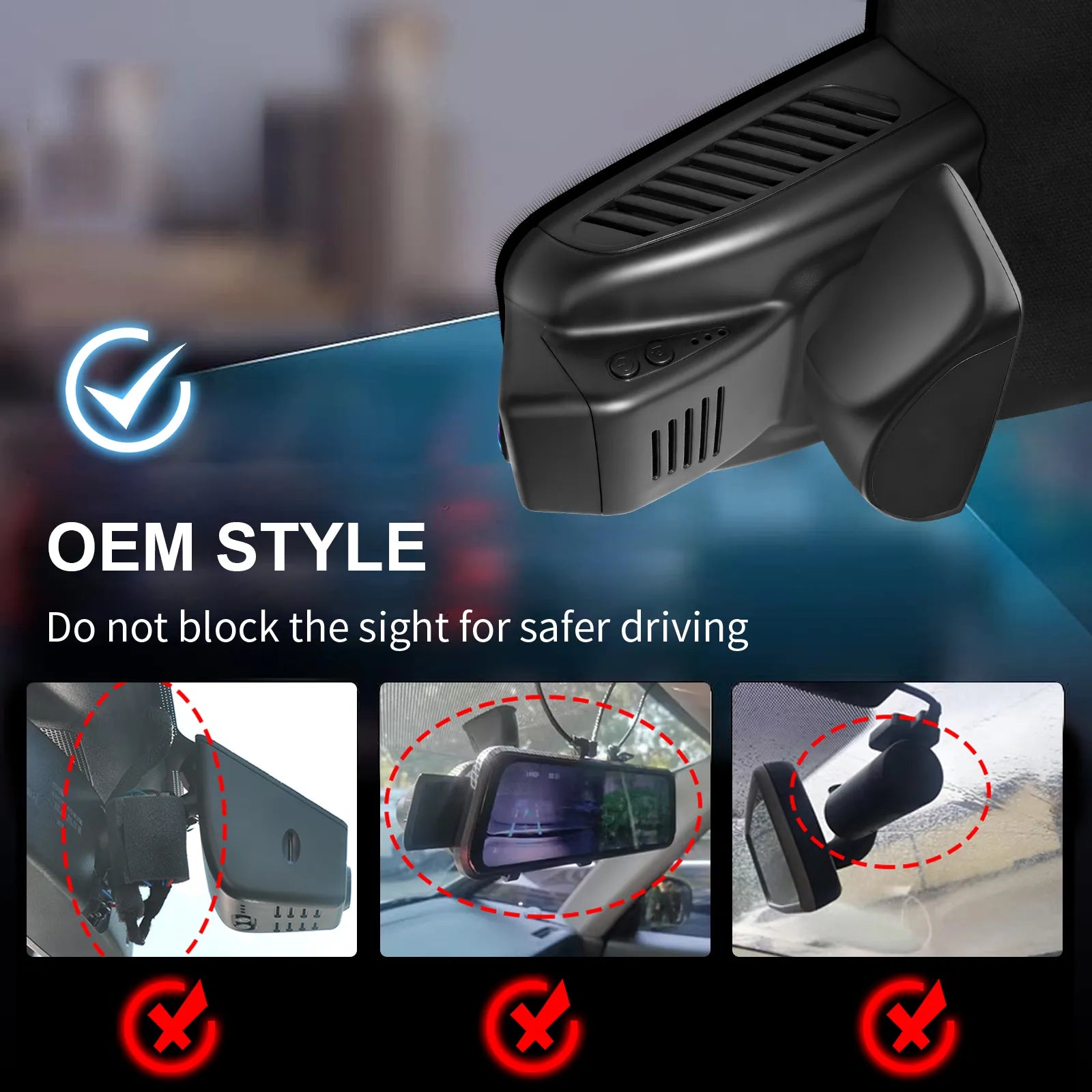 Mangoal Dash Cam for Mercedes-Benz GLB X247 2020-2023(Model A)