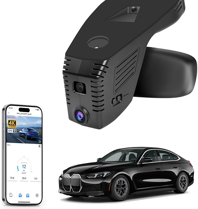 MANGOAL HDR Dash Cam STARVIS 2 for BMW i4 2025 (Model B)