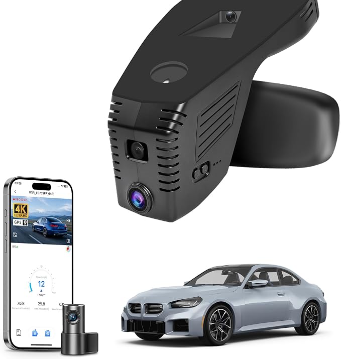 MANGOAL HDR Dash Cam STARVIS 2 for BMW 2 Series M2 G87 2024-2026 (Model G)